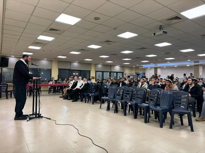 האזכרה לפרל הלילה בישיבת אלון מורה