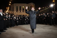 הכנסת ספר תורה לביהמ"ד סקולען בעיה"ק ירושלים 