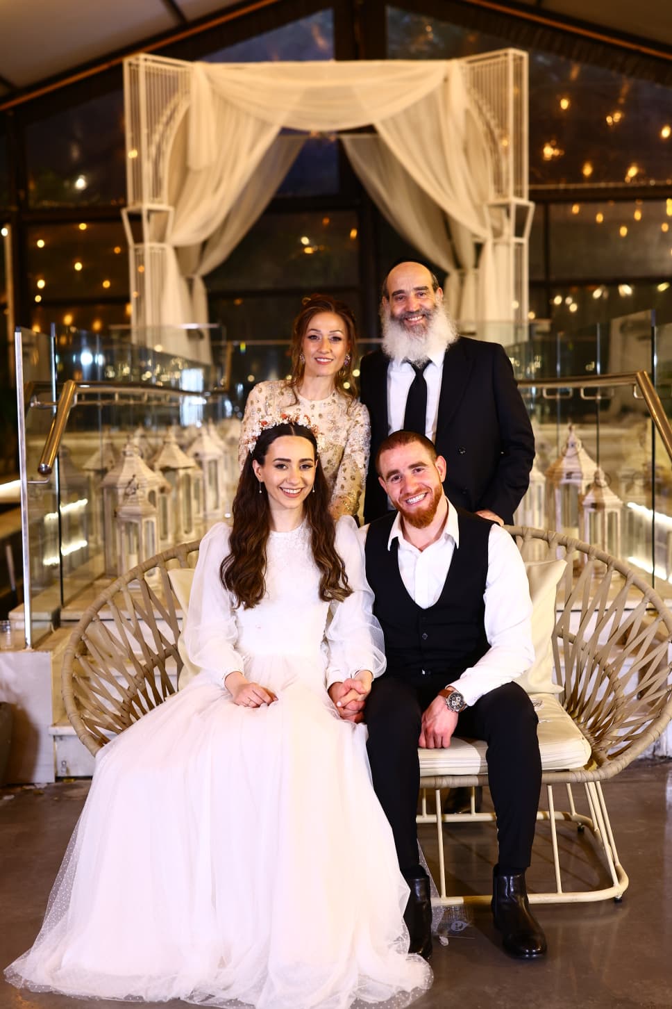 תיעוד מרגש: חתונת בנו של הגאון רבי יצחק פנגר | צפו