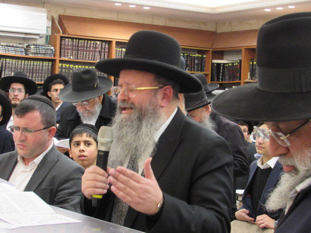 עצרת תפילה לרפואת הגר"ד בצרי