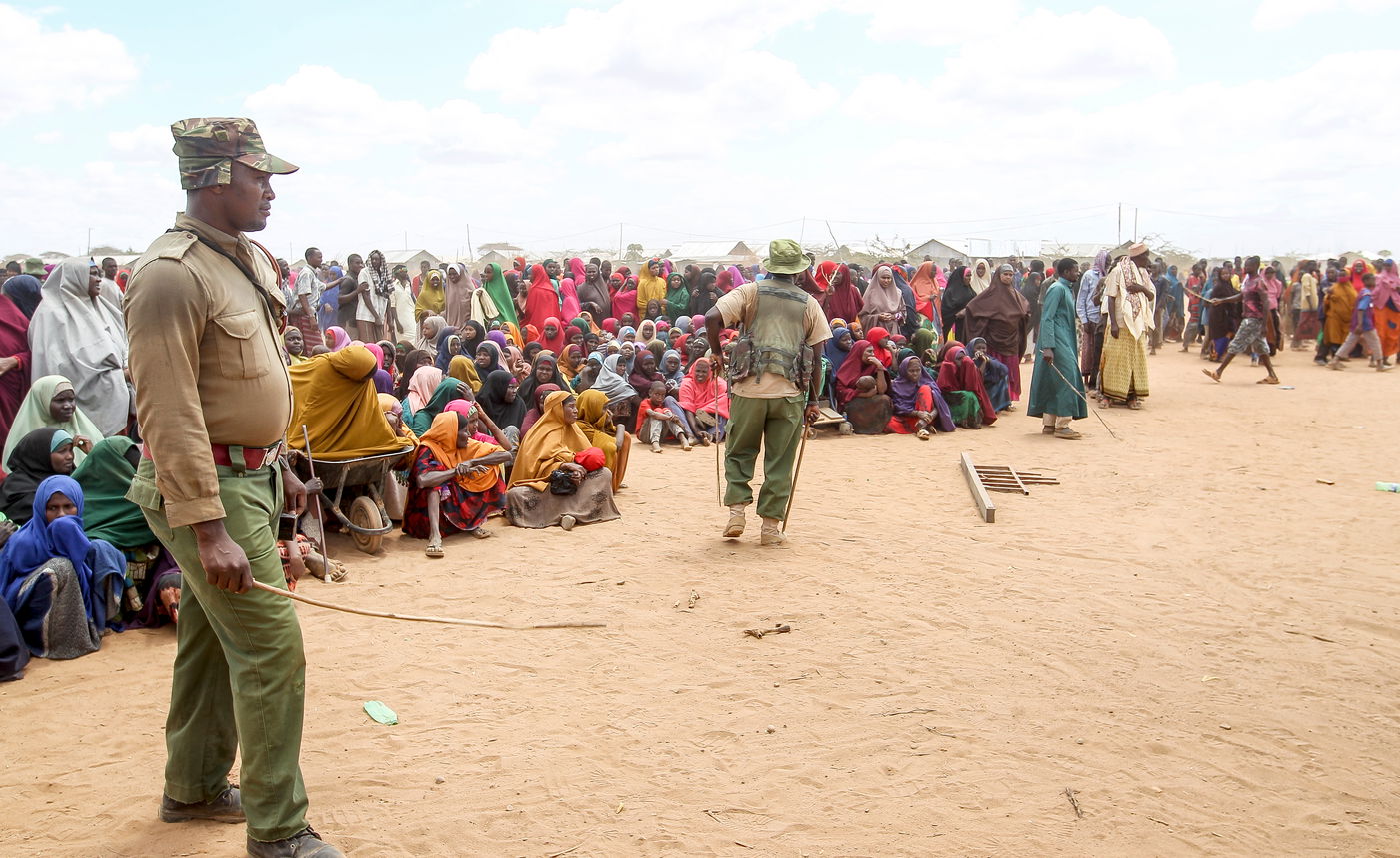 נשים במחנה פליטים בסומליה 2019
