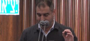 "שתראה את המדינה פורחת": אחמד טיבי חגג יום הולדת - וקיבל ברכה | צפו