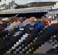 סיור היערכות בציון הבבא סאלי