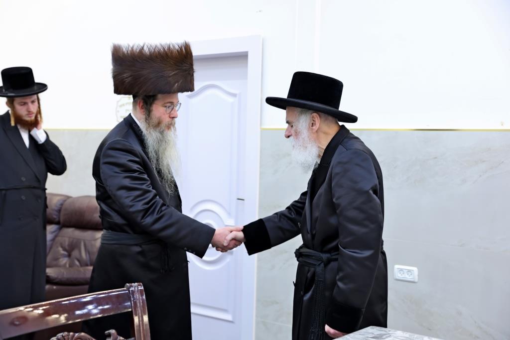 בר מצווה לבן הרב חיים מאיר מרקוביץ, אצל האדמו"ר מויזניץ