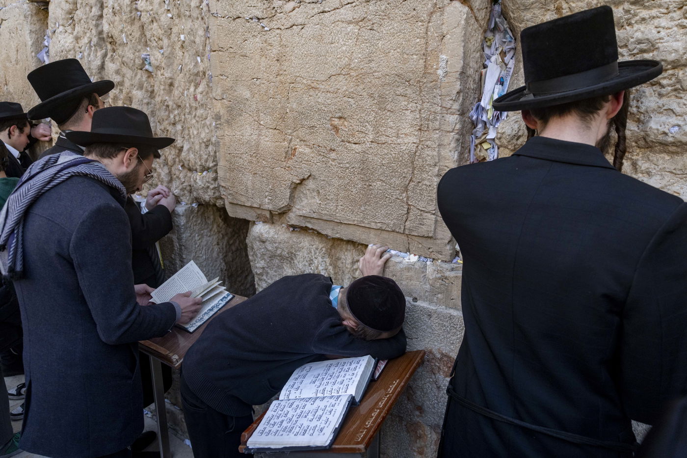 הכותל המערבי, אתמול