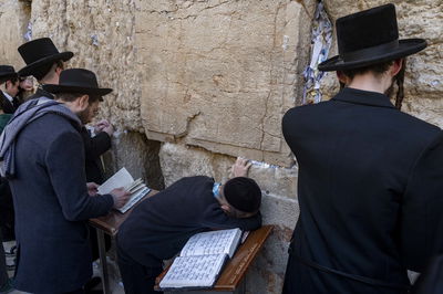 הכותל המערבי, אתמול