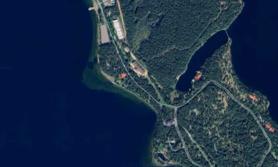 המעון של פוטין מהאוויר