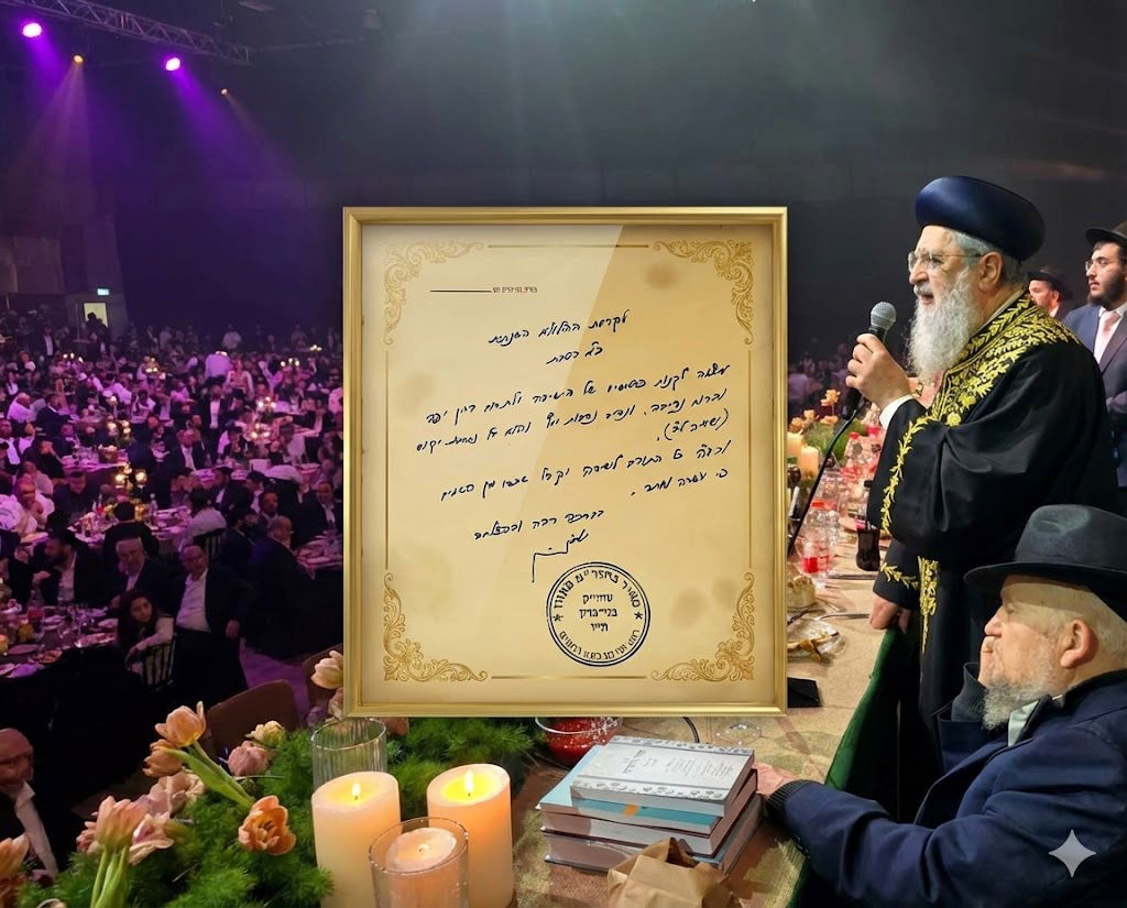 הבטחתו הנדירה של הגר"מ מאזוז
זיע"א • הילולת
הענק של  'כסא
רחמים' מתקרבת