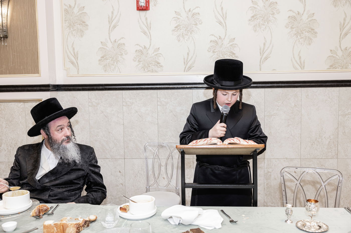 בר מצווה לבן הרב חיים מאיר מרקוביץ