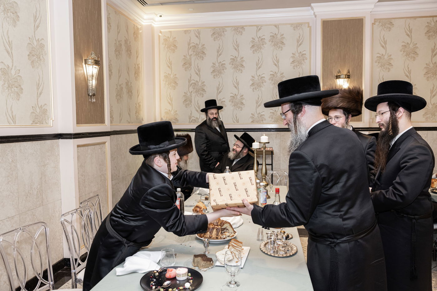 בר מצווה לבן הרב חיים מאיר מרקוביץ