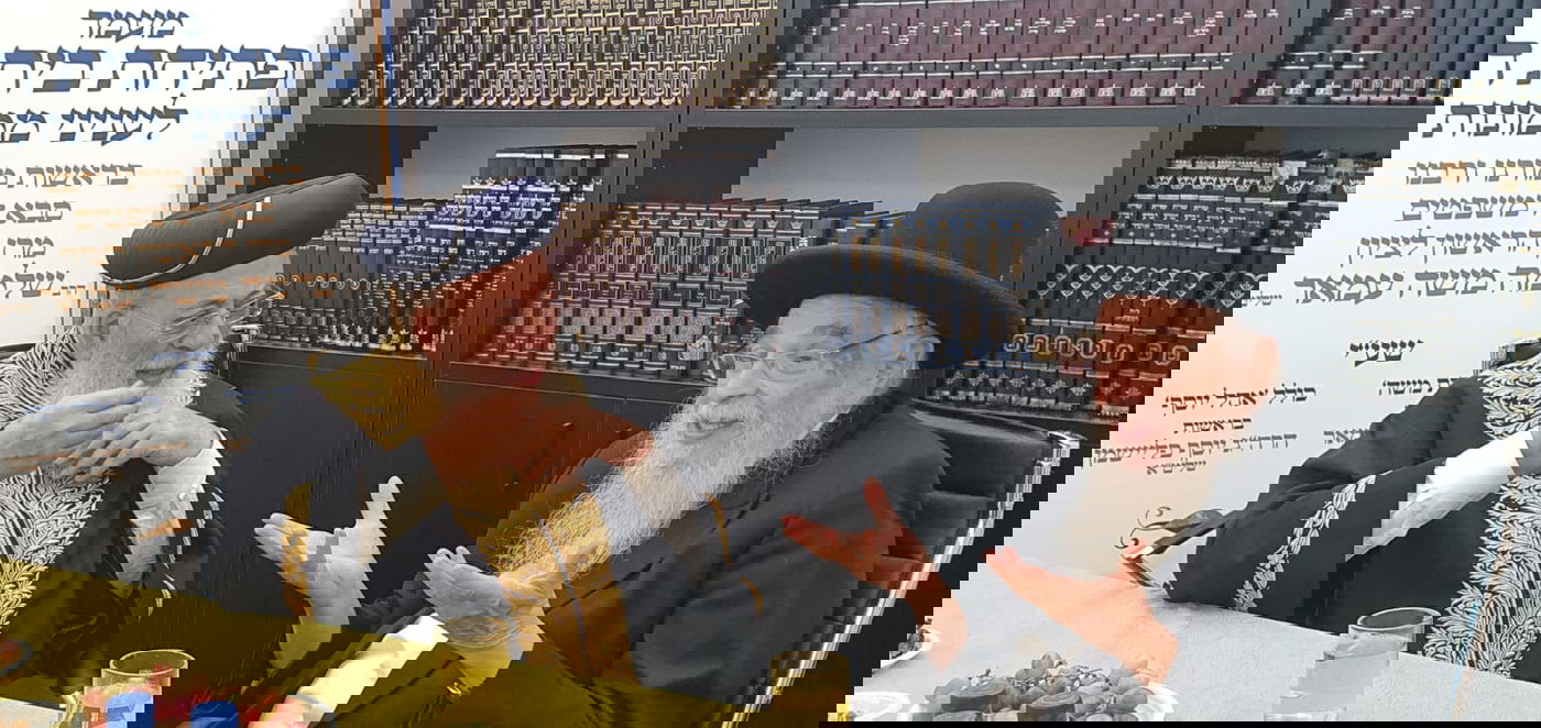 פתיחת בית הדין לממונות ע"י הראשל"צ הגרש"מ עמאר