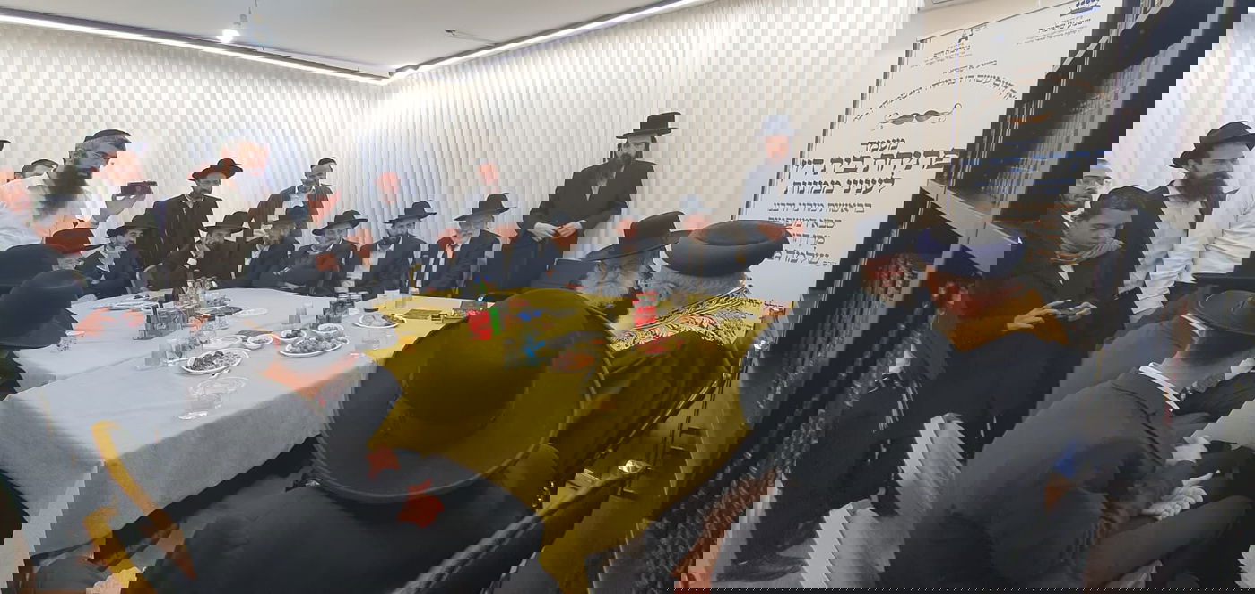 פתיחת בית הדין לממונות ע"י הראשל"צ הגרש"מ עמאר