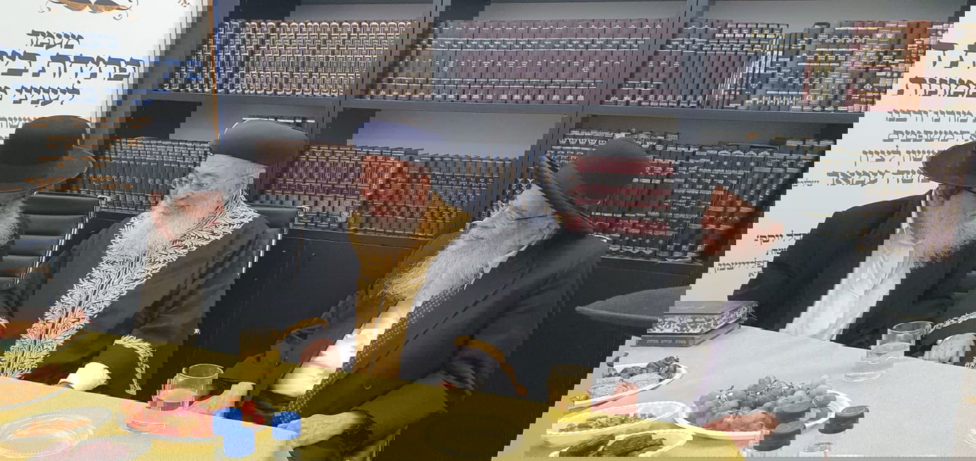 פתיחת בית הדין לממונות ע"י הראשל"צ הגרש"מ עמאר