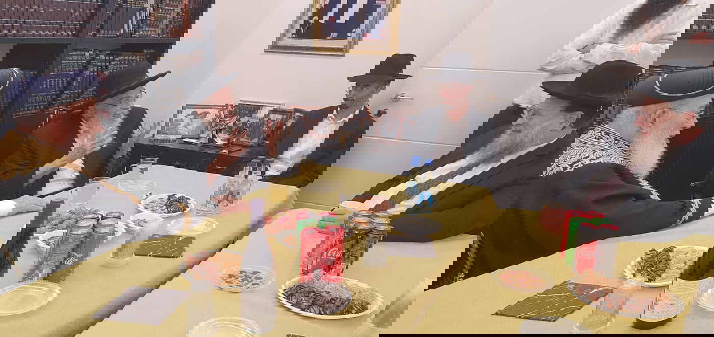 פתיחת בית הדין לממונות ע"י הראשל"צ הגרש"מ עמאר