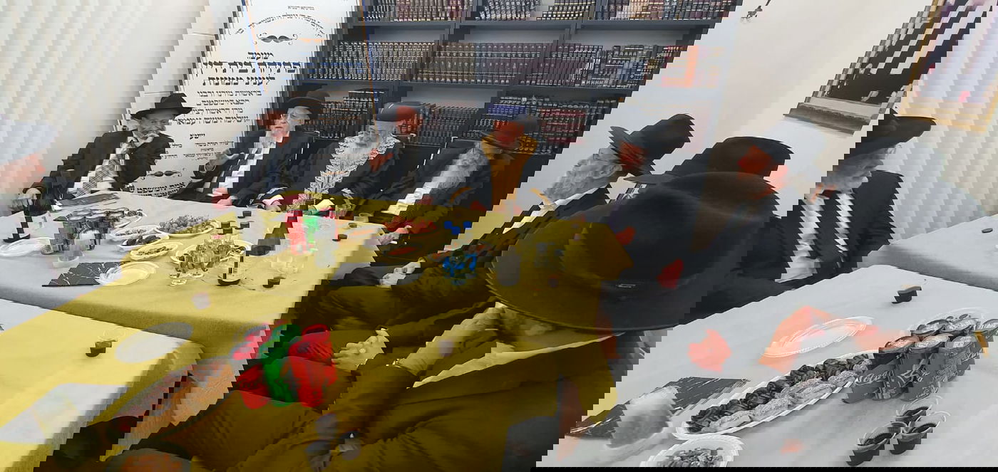 פתיחת בית הדין לממונות ע"י הראשל"צ הגרש"מ עמאר