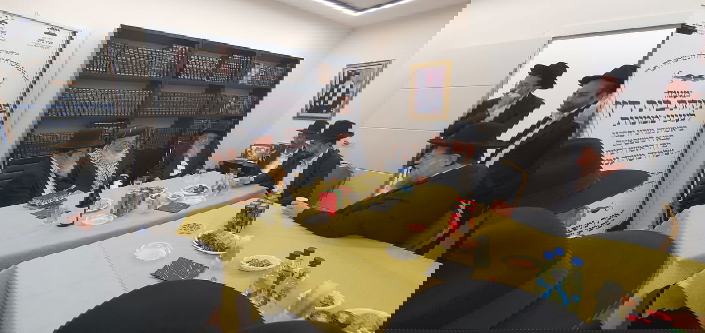 פתיחת בית הדין לממונות ע"י הראשל"צ הגרש"מ עמאר