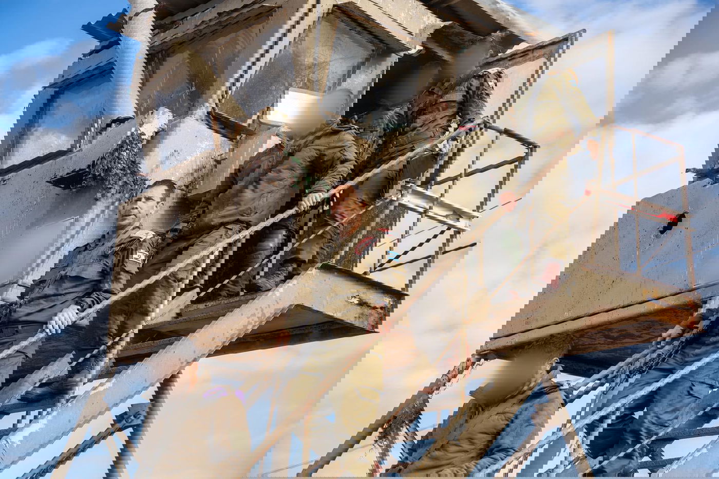 אלוף אבי בלוט בביקורת פתע בפיקוד המרכז