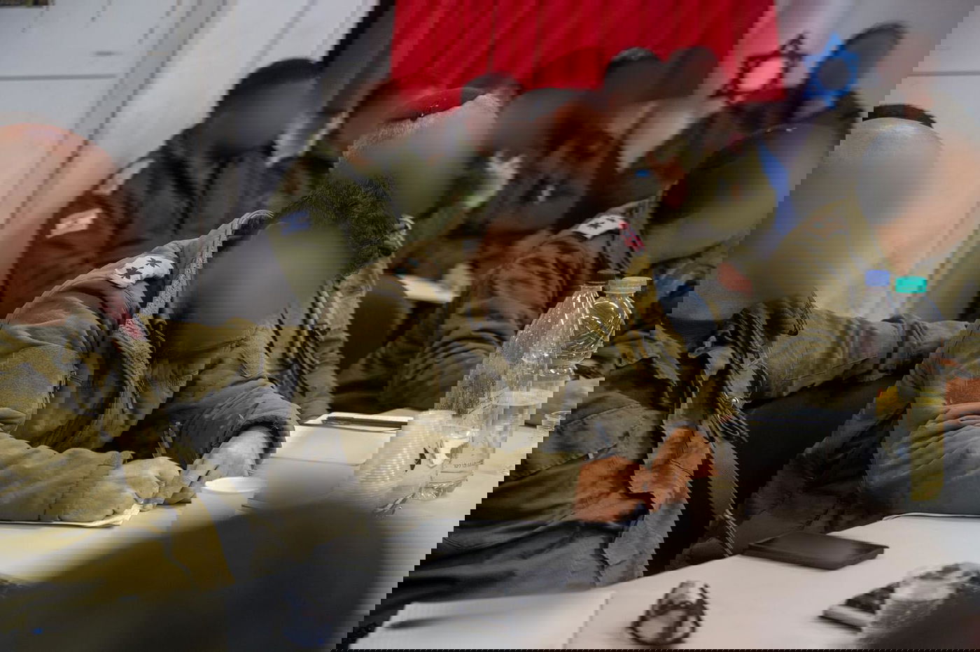 אלוף אבי בלוט בביקורת פתע בפיקוד המרכז