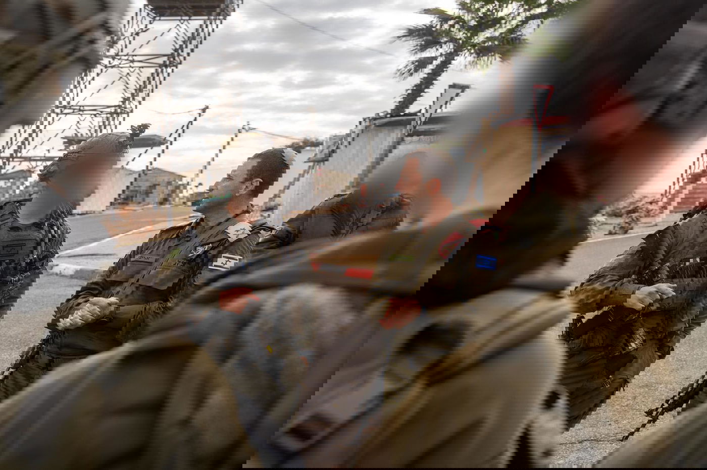 אלוף אבי בלוט בביקורת פתע בפיקוד המרכז