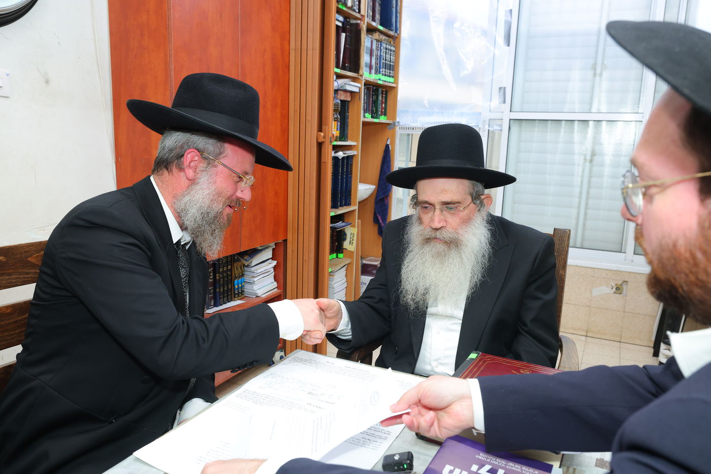 הפגישה במעונו של הגר"ש שטיינמן