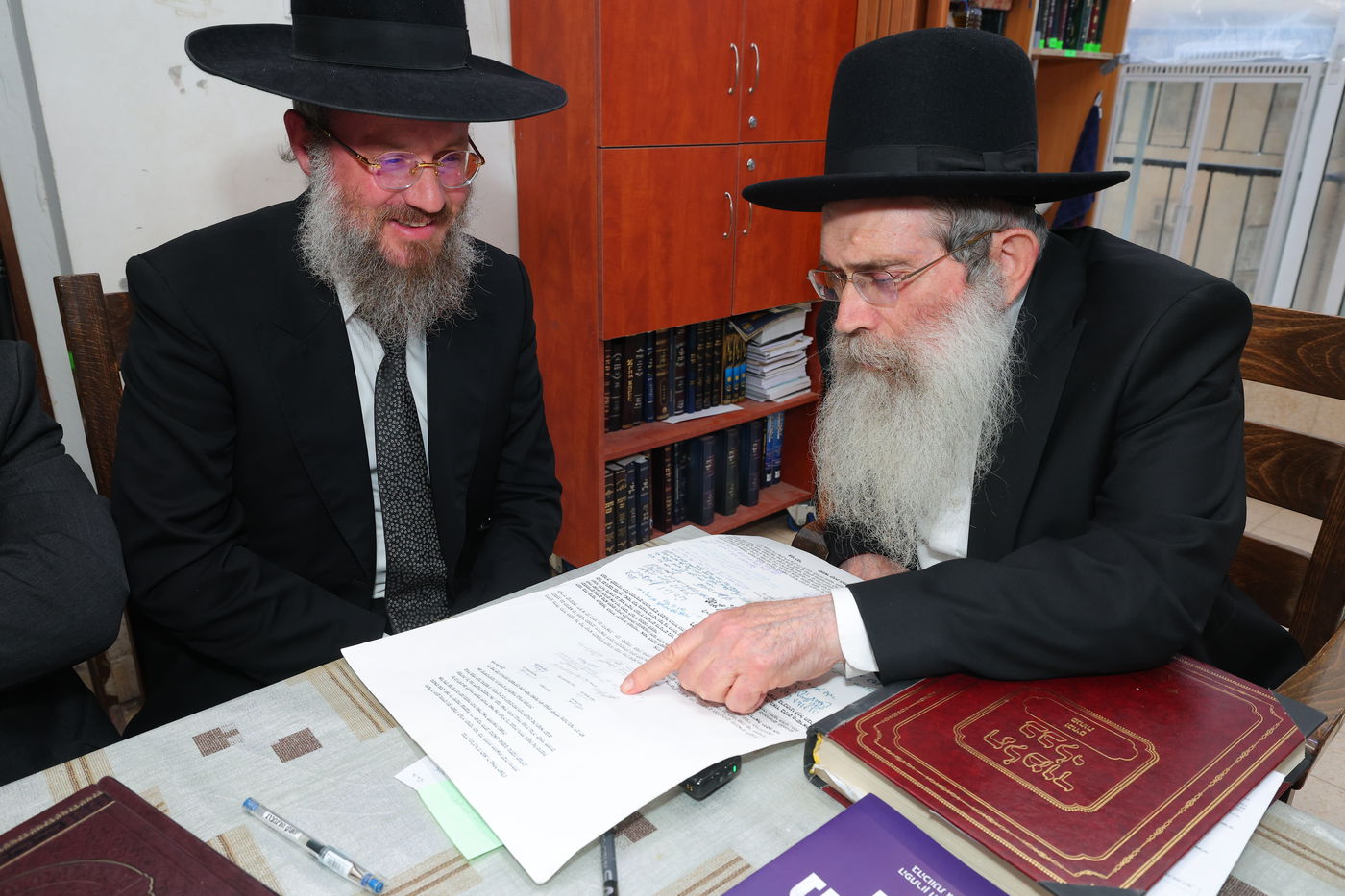 הפגישה במעונו של הגר"ש שטיינמן