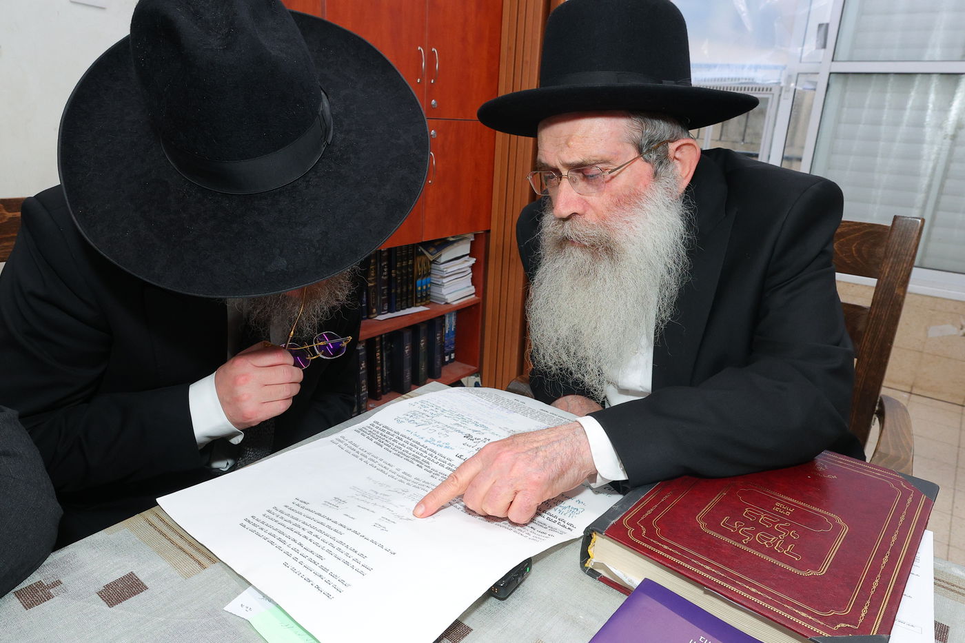 הפגישה במעונו של הגר"ש שטיינמן