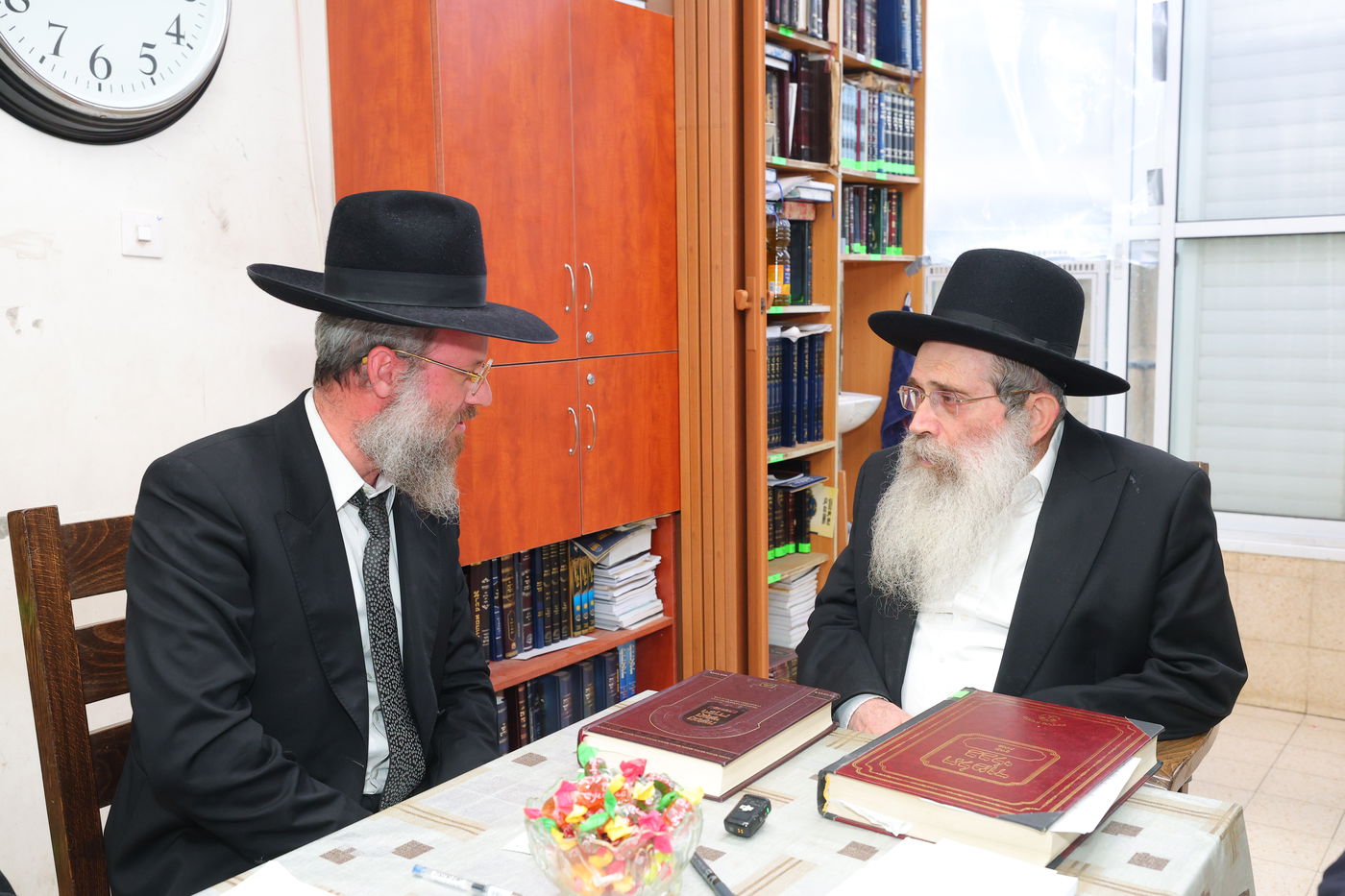 הפגישה במעונו של הגר"ש שטיינמן