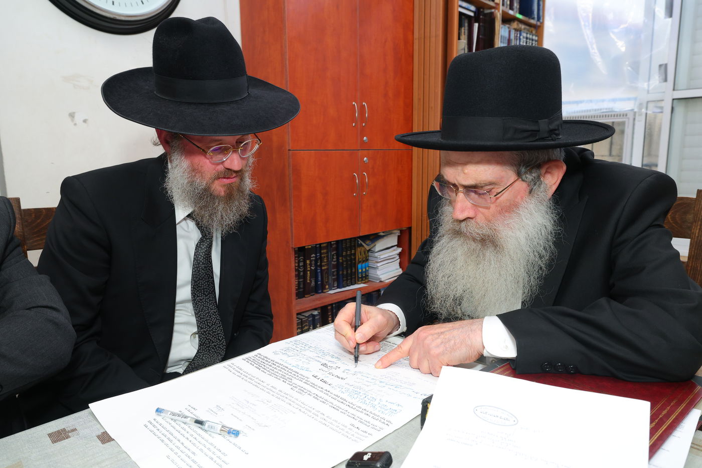 הפגישה במעונו של הגר"ש שטיינמן