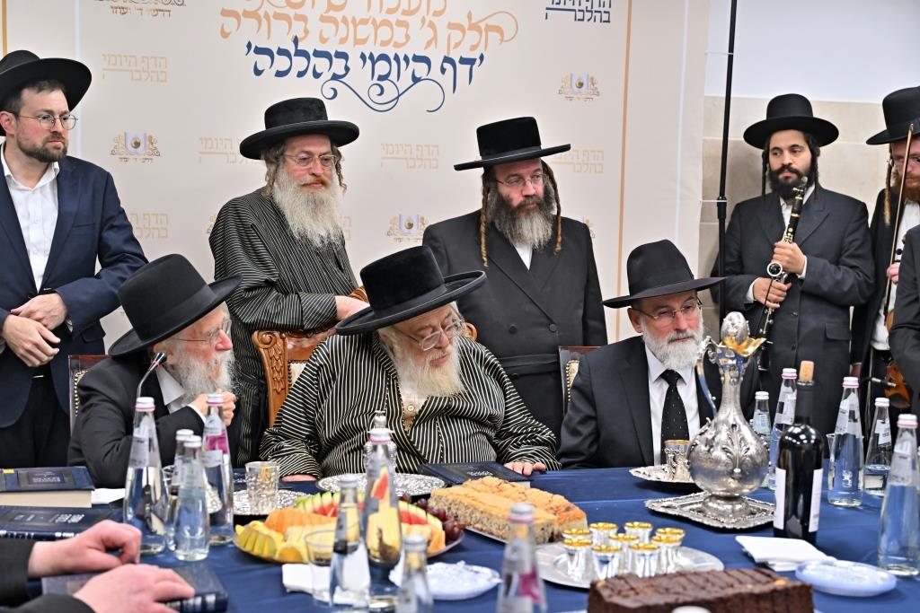 הסיום אצל האדמו"ר מתולדות אהרן 