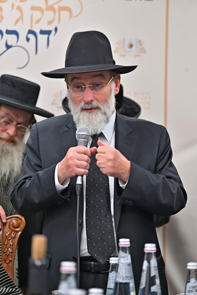 הסיום אצל האדמו"ר מתולדות אהרן 