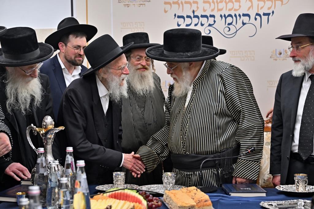 הסיום אצל האדמו"ר מתולדות אהרן 