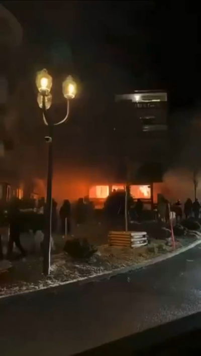 חשד לפיגוע בשוויץ: עשרה בני אדם נהרגו בפיצוץ ענק בחגיגות השנה - כך נראתה הזירה