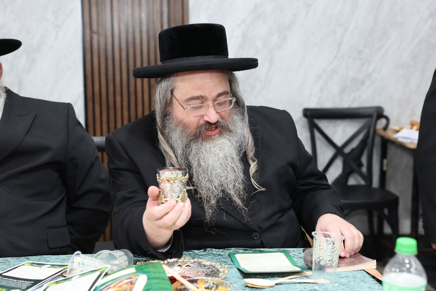 מעמד הסיום אצל הגה"צ רבי חיים צבי מייזליש