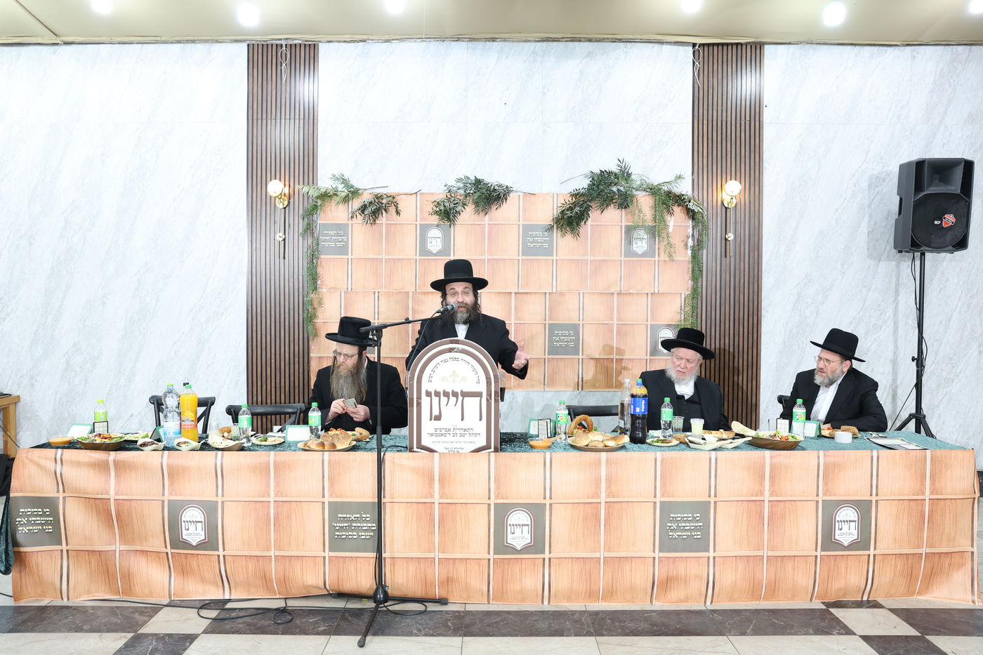 מעמד הסיום אצל הגה"צ רבי חיים צבי מייזליש