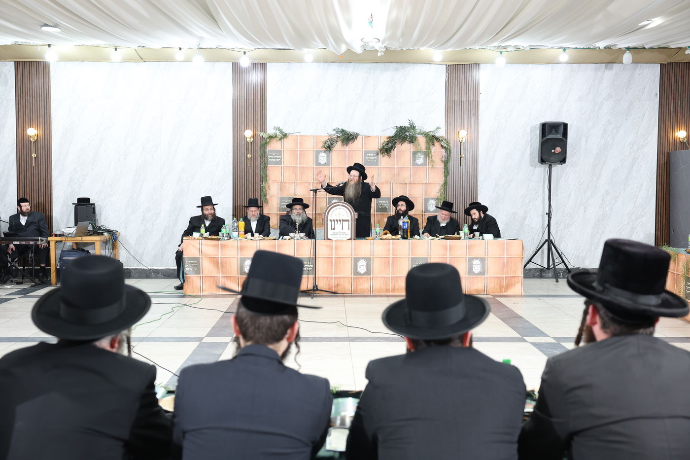 מעמד הסיום אצל הגה"צ רבי חיים צבי מייזליש