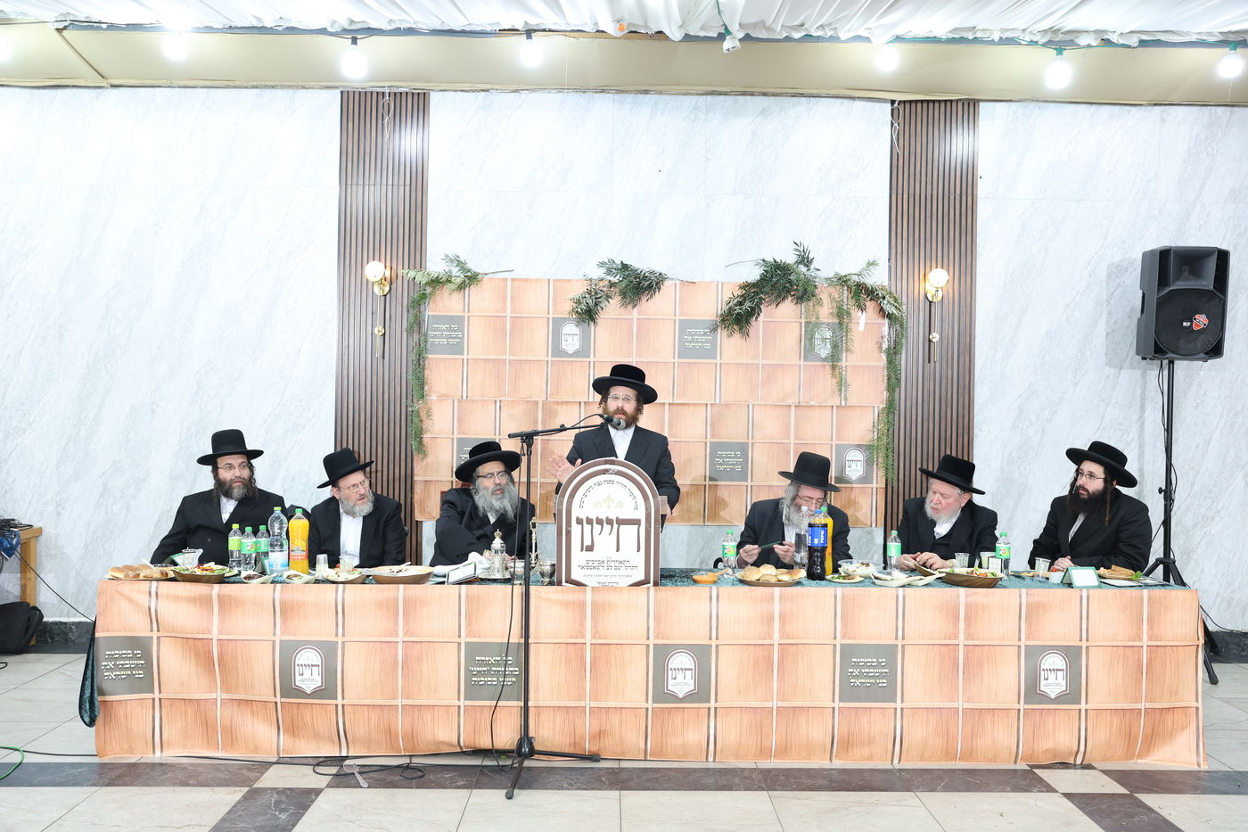 מעמד הסיום אצל הגה"צ רבי חיים צבי מייזליש