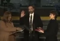 ממדאני בטקס ההשבעה