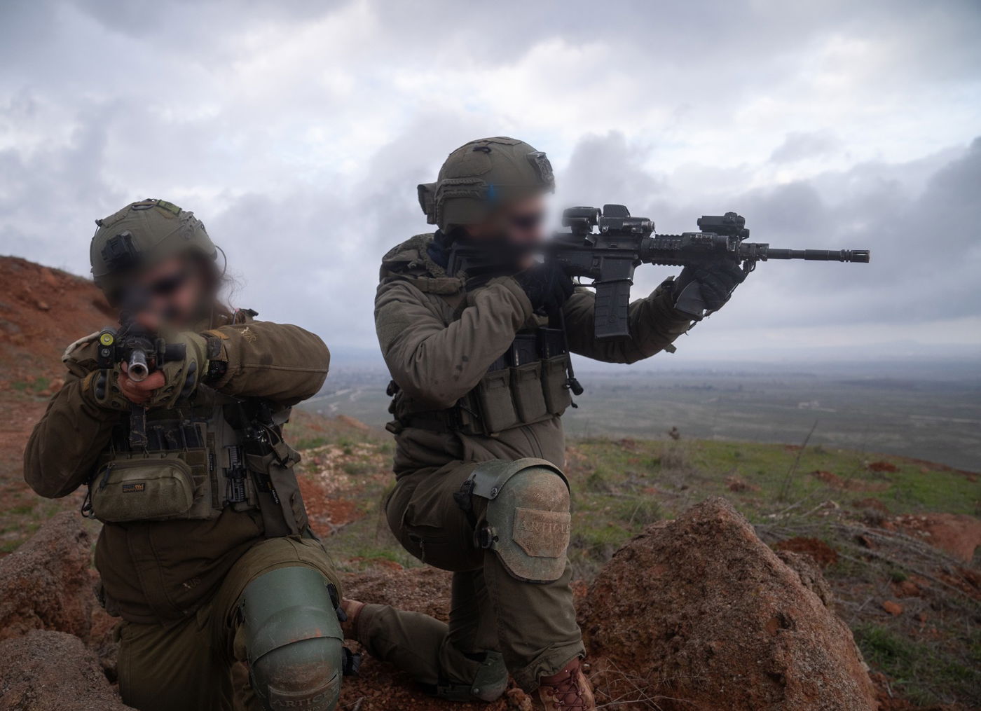 לוחמי חטיבת החשמונאים בפעילות מבצעית בדרום סוריה