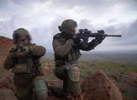 לוחמי חטיבת החשמונאים בפעילות מבצעית בדרום סוריה