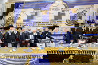 סיום מסכת בכורות בקהילת הגר"ש אלתר