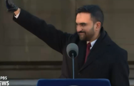 זוהראן ממדאני במסיבת ההשבעה לתפקידו: “פלסטינים יהיו שותפים בכתיבת הסיפור החדש של ניו יורק”
