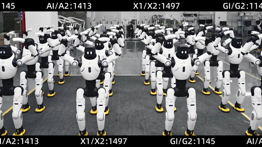 AGIBOT מכריזה רשמית על השקת הרובוט ההומנואידי ה-5,000 שלה, המיוצר בייצור המוני. 