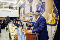 ר' חיים פינק בנאומו