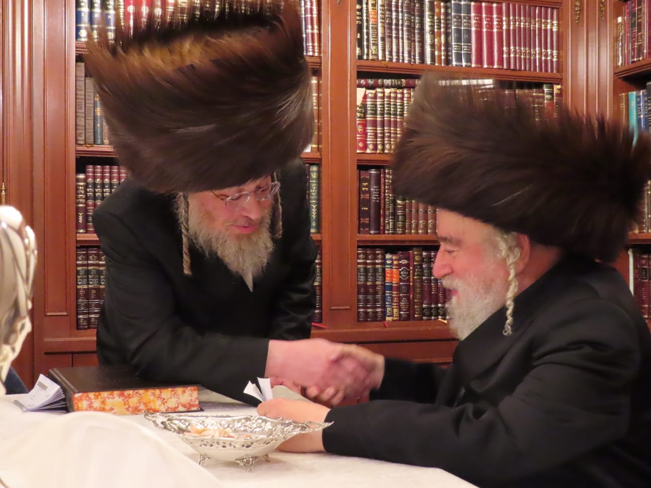 הגרי"מ ארלנגר בשבת בווילאמסבורג