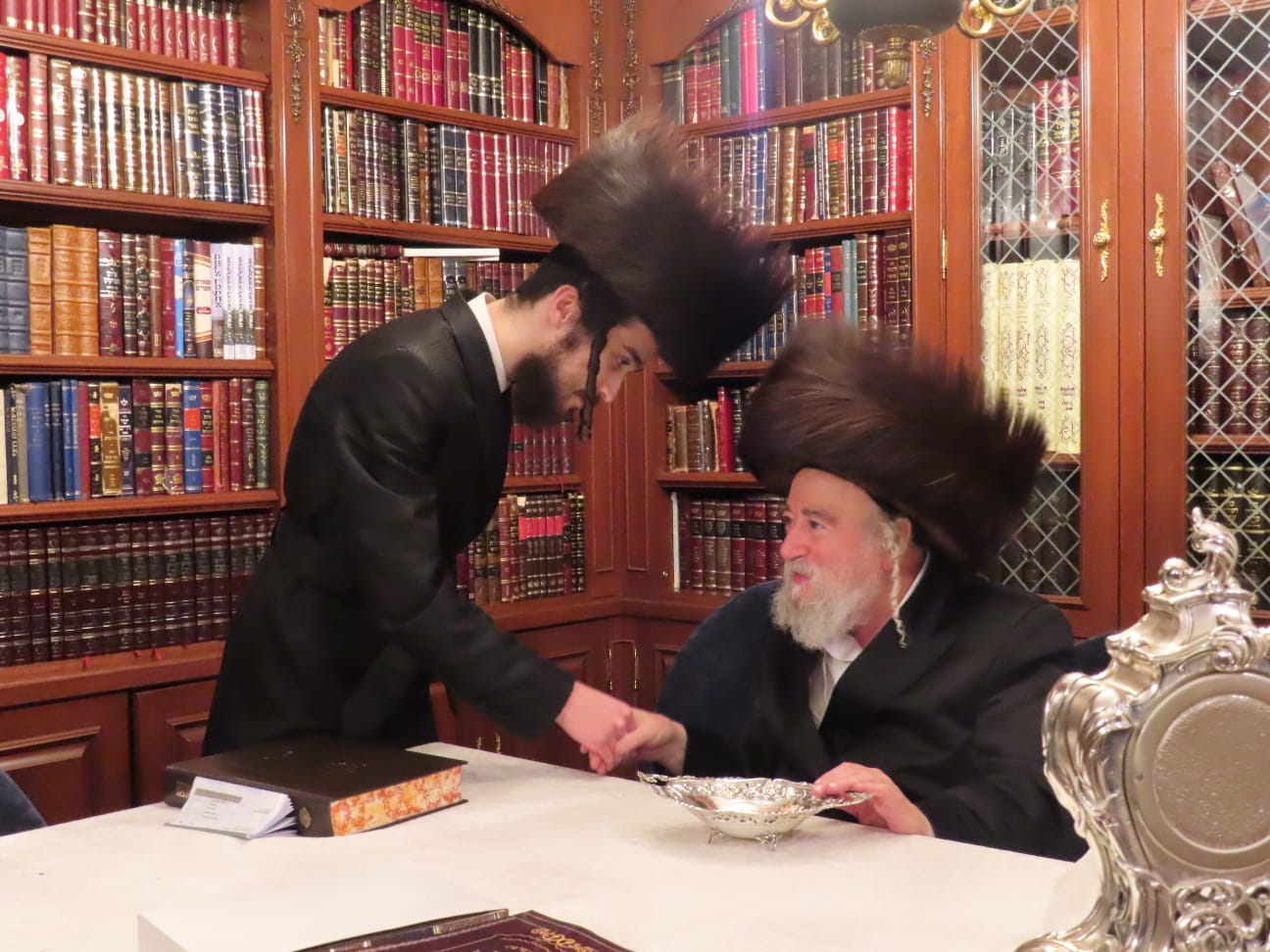 הגרי"מ ארלנגר בשבת בווילאמסבורג