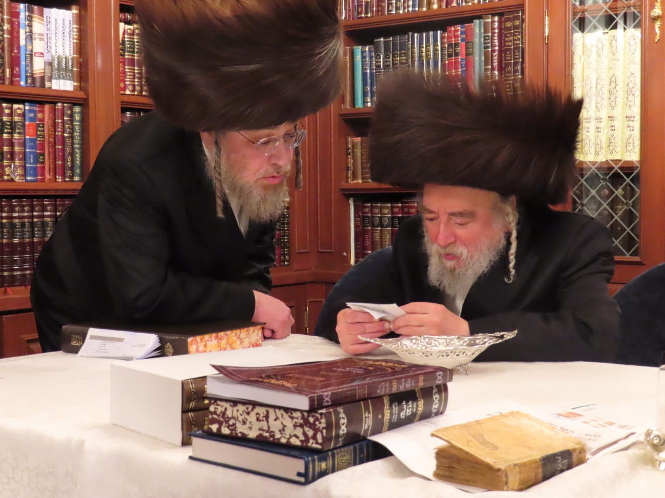 הגרי"מ ארלנגר בשבת בווילאמסבורג