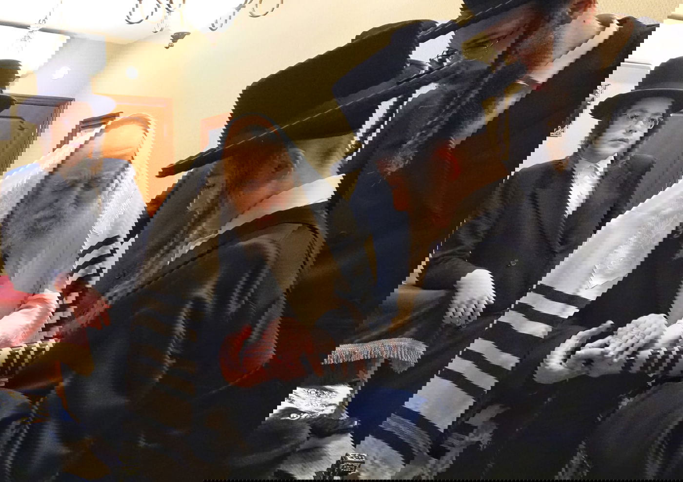 הגרי"מ ארלנגר בביקור בווילאמסבורג