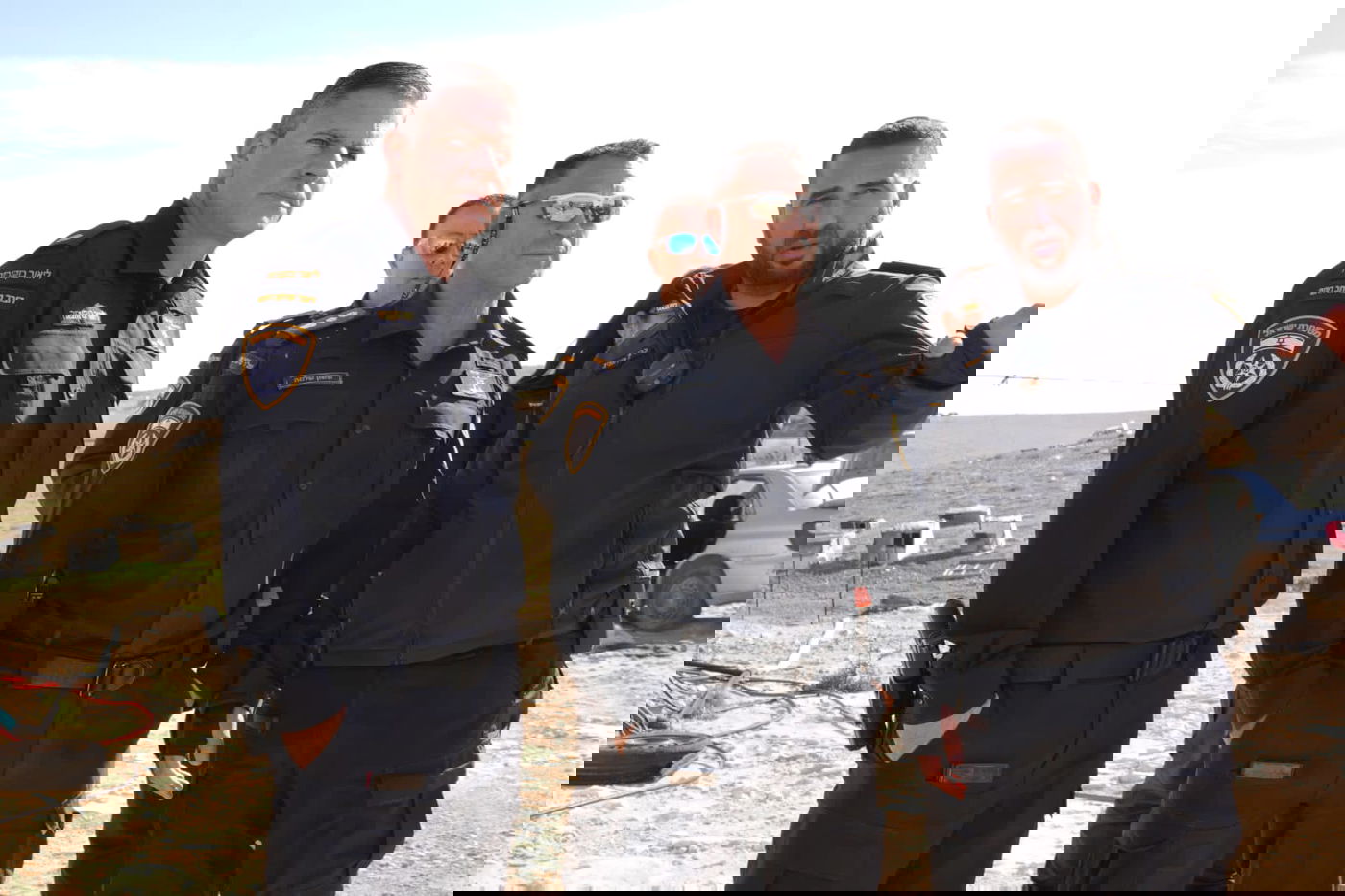 הפעילות הראשונה של שוטרי מרחב 'רותם' החדש