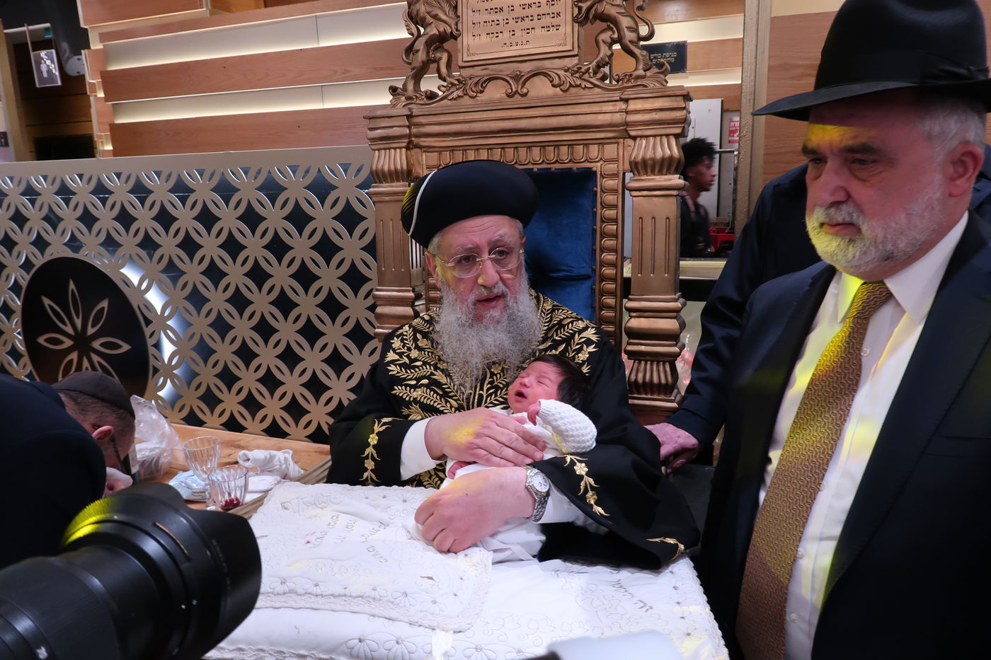 שמחת הברית לנכד הראשל"צ הגר"ד יוסף