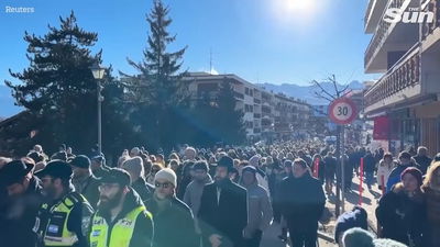 חרדים הגיעו לחלוק כבוד לנספי האסון בשוויץ | המשטרה סיימה לזהות את הקורבנות